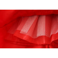 robe d&#39;anniversaire chinoise rouge classique pour enfant de 1 an, une pièce filles fluffy fête vêtements de noël 1-5 ans vêtements pour enfants